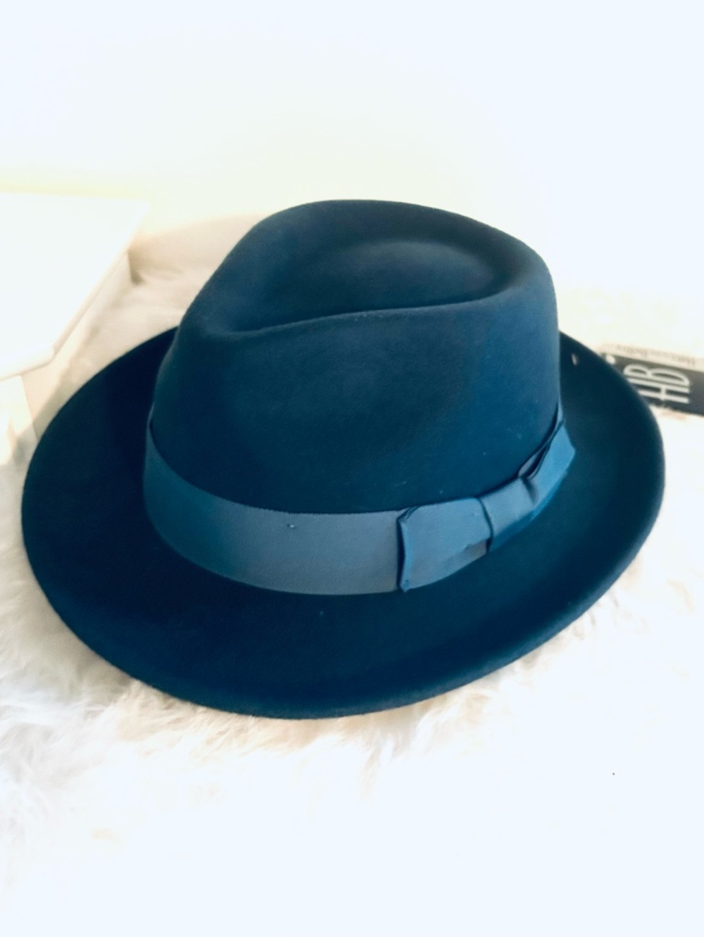 NWT Belfry Men's Fedora Hat Gangster 100% Wool Stain Resistant Crushable HAT